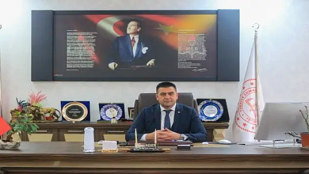 Doğubayazıt İlçe Milli Eğitim Müdürü Kösen, öğrencilere başarılar diledi