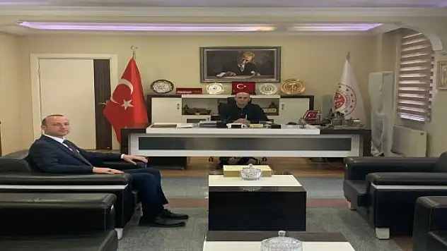 Doğubayazıt Kaymakamı, komutan ve Gürbulak GTİ müdürü bir araya geldi