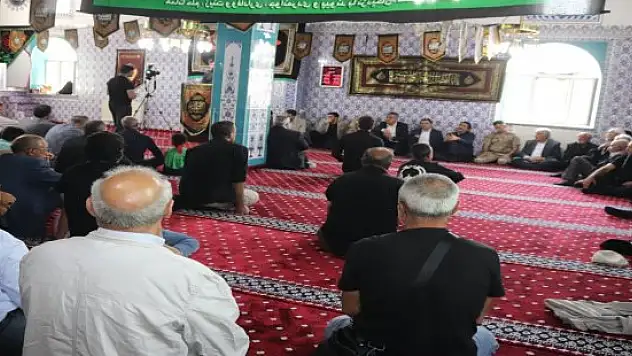 Taşlıçay'da Kerbela Şehitleri Anıldı
