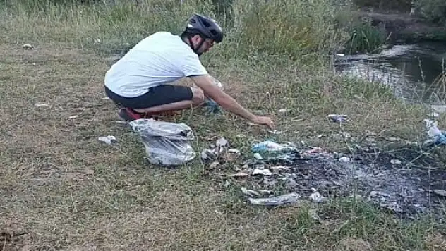 Ağrı'da piknik yapan vatandaşlara Yeşilay'dan tepki