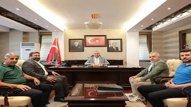 Vali Koç UYAFA heyetini kabul etti