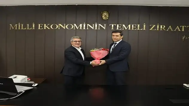 Ağrı Tarım ve Orman Müdürlüğüne atanan Hüseyinoğlu görevine başladı