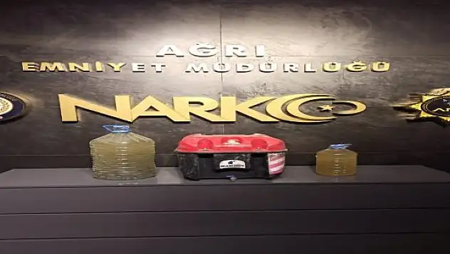 Ağrı'da 24 kilo 810 gram metamfetamin ele geçirildi