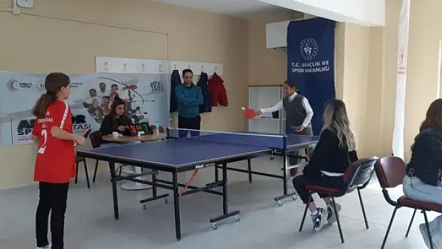 Hamur'da Amatör Spor Haftası Etkinlikleri