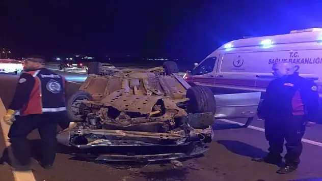 Ağrı'da trafik kazası: 2 yaralı