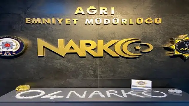 Ağrı'da 9 zehir taciri tutuklandı