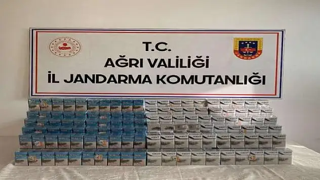 Ağrı'da kaçak akaryakıt ve sigara operasyonu: 2 gözaltı