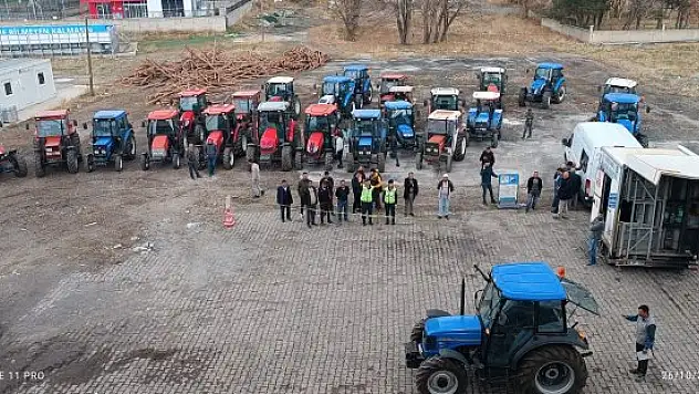 Eleşkirt'te 177 traktör fenni muayeneden geçti