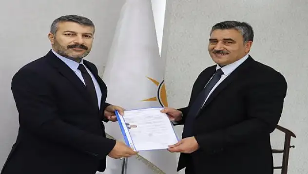 Latif Birgül, AK Parti Ağrı Belediye Başkan Aday Adaylığı için başvuru yaptı