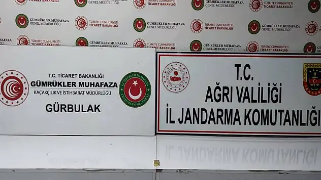Ağrı'da 1 kilo 152 gram kaçak altın ele geçirildi