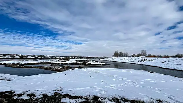 Ağrı'da kartpostallık kış manzaraları