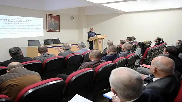 Ağrı İÇÜ'de Personel ve Öğrenci Memnuniyeti Değerlendirildi