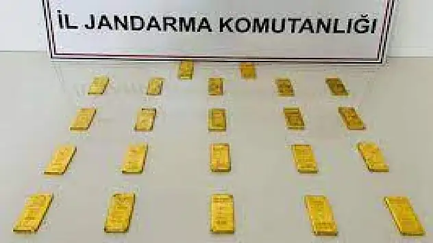 Mazottan külçe altın kaçakçılığına!!! Kaç kilo külçe altın ele geçirildi? Piyasa değeri ne kadar?