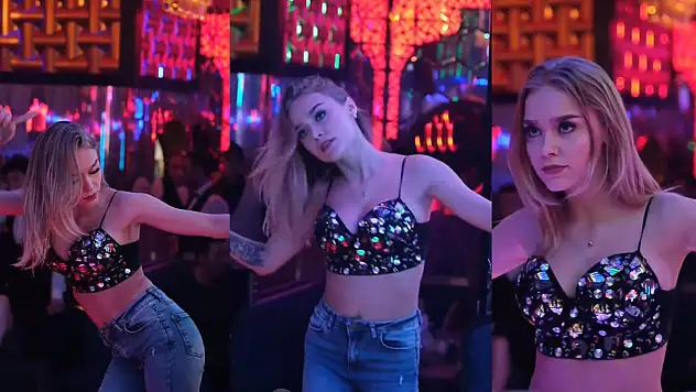 Görüntüleri viral olan pavyon dansçısından şok paylaşım!