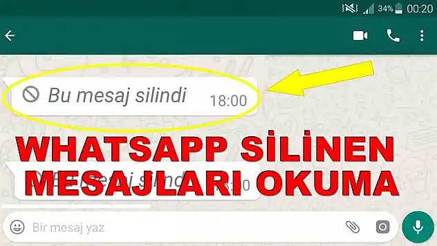 WP Silinen Mesajları Görme İOS