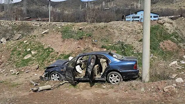 Virajı alamadı : 1 Ölü