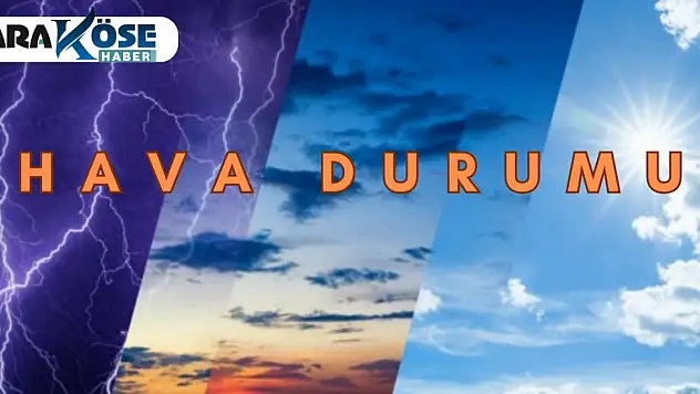 30 Mart Cumartesi Ağrı Hava Durumu