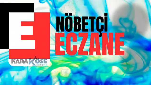 Ağrı'da bugün hangi eczaneler nöbetçi? (30 Mart 2024)