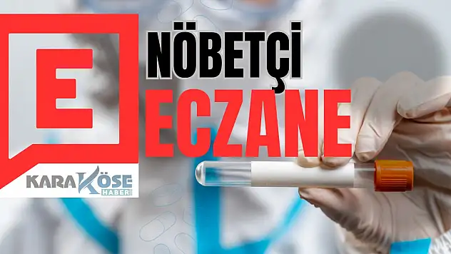 Ağrı'da Bayramın 1. günü hangi eczaneler nöbetçi? (10 Nisan 2024)