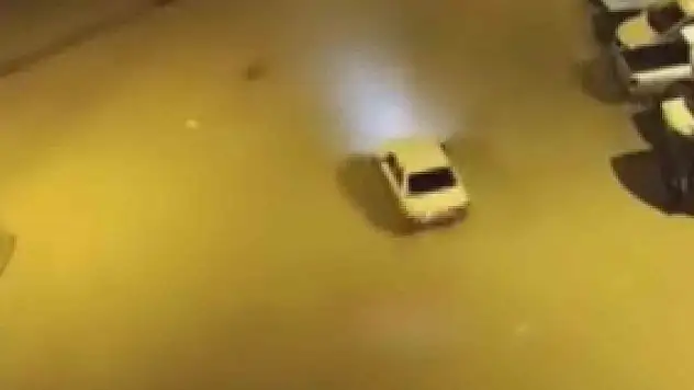 Drift atan trafik magandası okkalı cezayı yedi