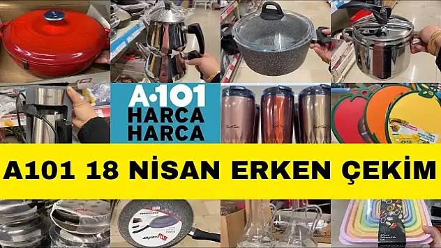A101 18 Nisan – 25 Nisan 2024 Perşembe aktüel ürünler! Beyaz eşya indirimi