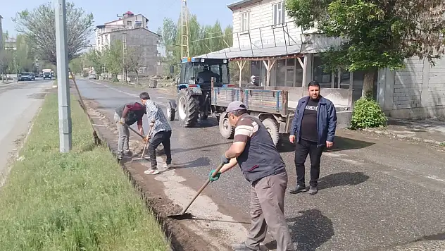 Patnos'ta bahar temizliği