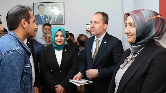 Fatih Erbakan'dan teşekkür ziyaretleri