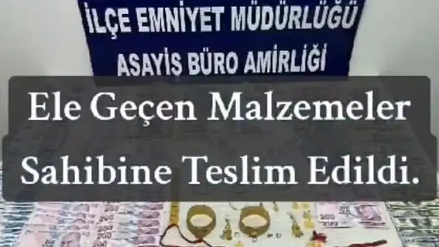 Ağrı'da hırsızlar 50 saatlik kamera görüntüleri izlenerek bulundu