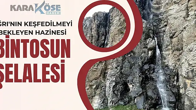 Ağrı'nın Keşfedilmeyi Bekleyen Hazinesi: Bintosun Şelalesi