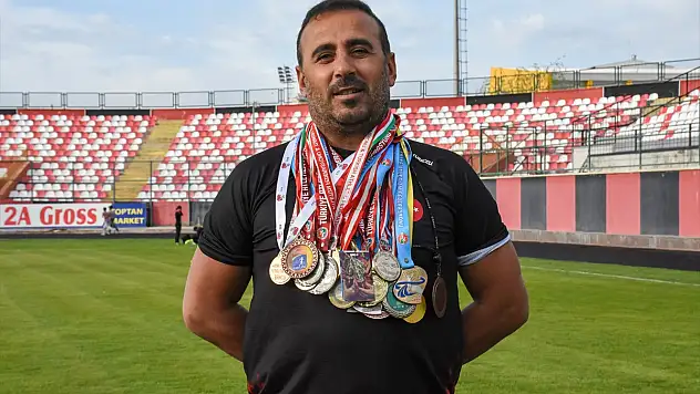 Eski atlet Ersin Tacir'in hedefi başarılı sporcular yetiştirmek