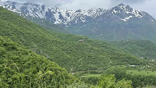Şemdinli yeşil doğasıyla Karadeniz'i aratmıyor