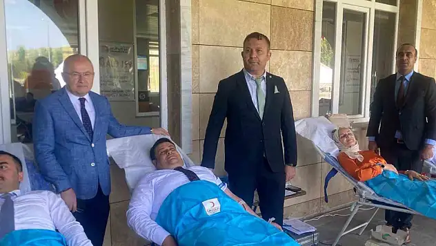 Patnos'ta kan bağışı kampanyası