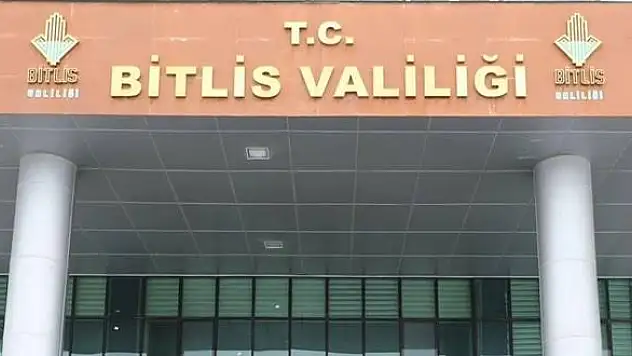 Bitlis'te gösteri yürüyüşü ve açık hava toplantıları 10 gün süreyle yasaklandı