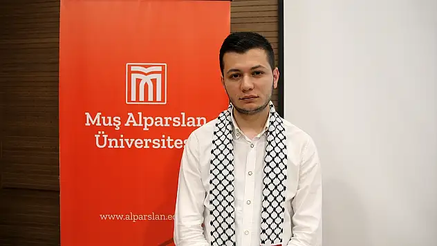 Muş'ta okuyan Filistinli öğrenci 37 yakınını kaybetti
