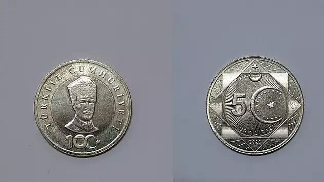 5 TL'lik madeni para tedavüle çıkıyor