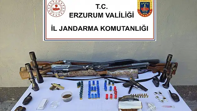 Erzurum uyuşturucu operasyonu