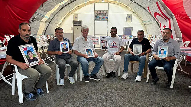 Diyarbakır'da evlat nöbetindeki babalar, Babalar Günü'nü buruk geçiriyor