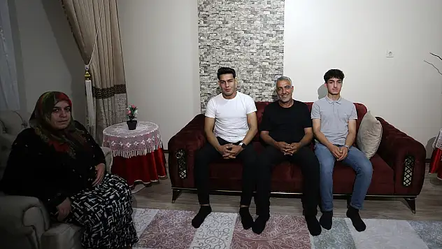 Muş'ta fedakar babadan kansere yakalanan eşi ve 2 oğluna vefa örneği