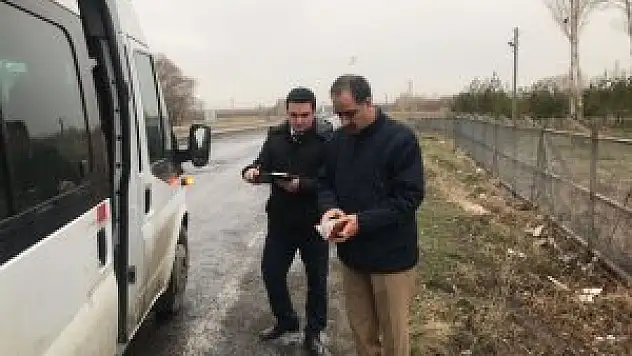 Okul servisleri denetlenmeye devam ediyor