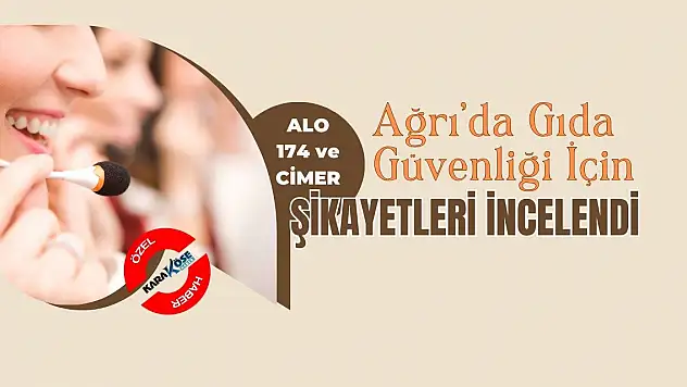 Ağrı'da ALO 174 ve CİMER'e 94 şikâyet gitti
