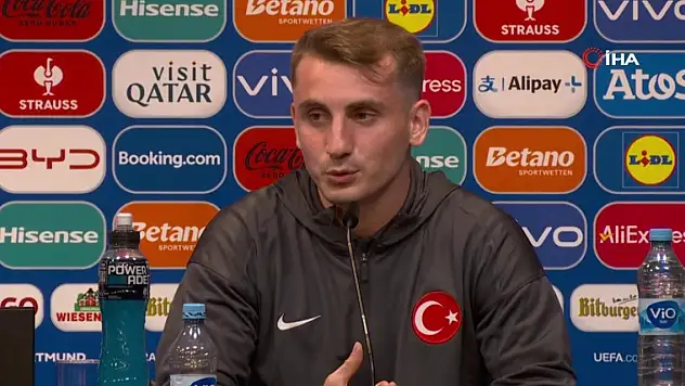 Kerem Aktürkoğlu: 'Portekiz maçından galip ayrılıp, gruptan lider çıkmak istiyoruz'