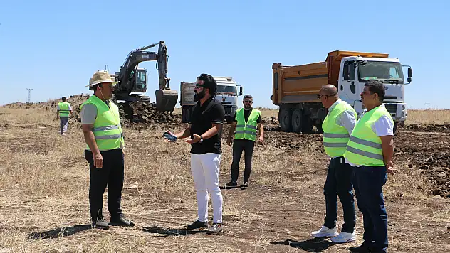Diyarbakır'da 10 milyar TL'lik dev yatırımda hummalı çalışma devam ediyor