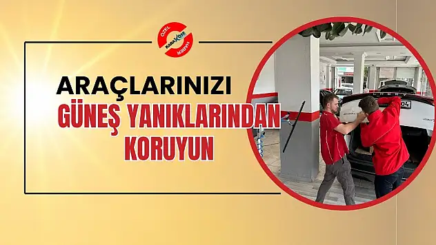 Araçlarınızı Güneş Yanıklarından Koruyun