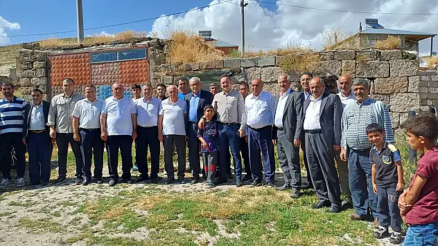 Malazgirt Kaymakamı Bayram'dan Kıbrıs gazisi Cebe'ye ziyaret