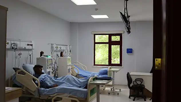 Erzurum Narman Devlet Hastanesinde diyaliz ünitesi açıldı