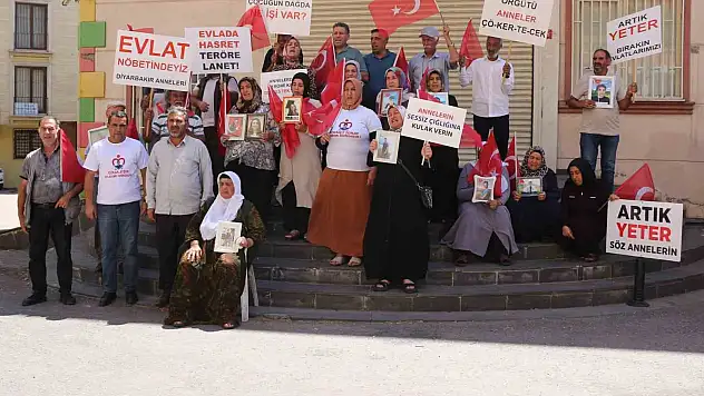 Diyarbakır'da evlat nöbetine bir aile daha katıldı