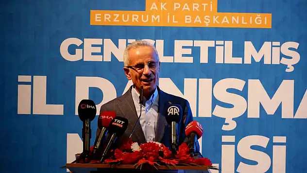 Bakan Uraloğlu, Erzurum'a müjdeyi verdi