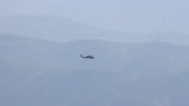 Helikopter düştü: 6 ölü
