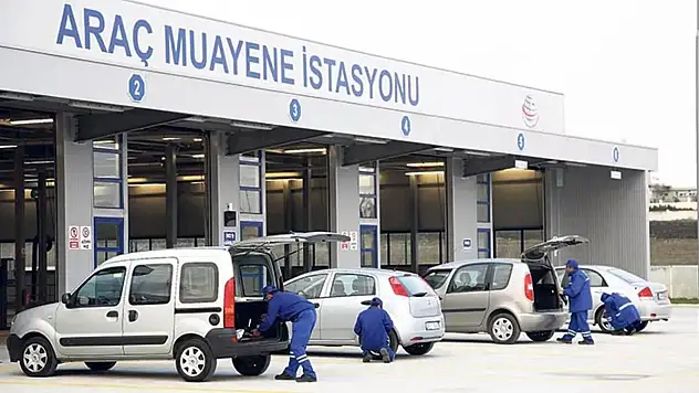 Sistem çöküşünden araç muayene istasyonları da etkilendi