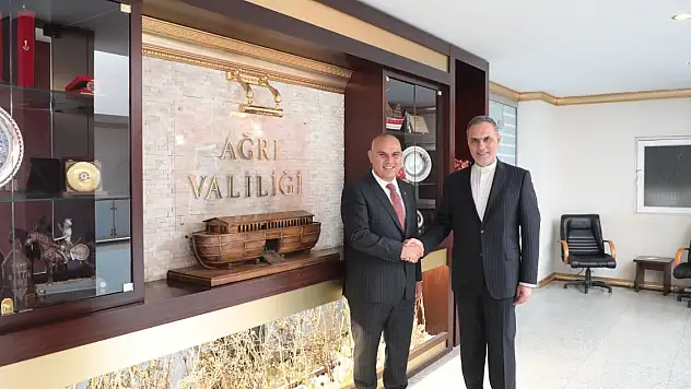İran Ankara Büyükelçisi Ağrı'da